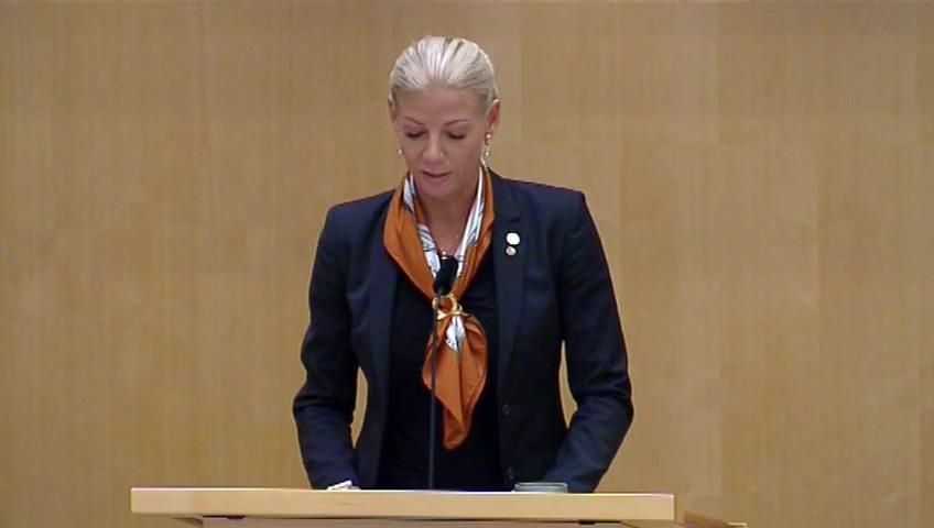 Stillbild från Debatt om förslag, Riksrevisionens rapport om livsmedels- och läkemedelsförsörjning - samhällets säkerhet och viktiga samhällsfunktioner