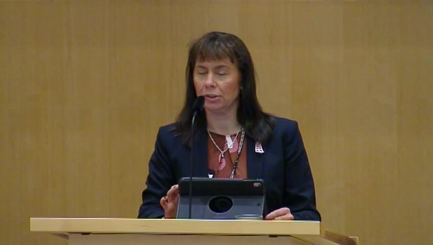 Stillbild från Debatt om förslag, En strategi för svensk rymdverksamhet