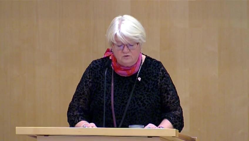 Stillbild från Debatt om förslag, Moderna och rättssäkra regler för att hålla utlänningar i förvar