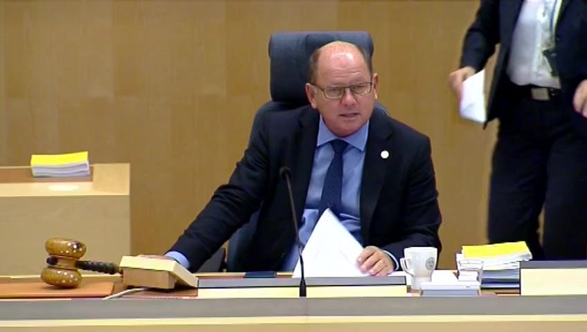 Stillbild från Debatt om förslag, Elmarknadsfrågor