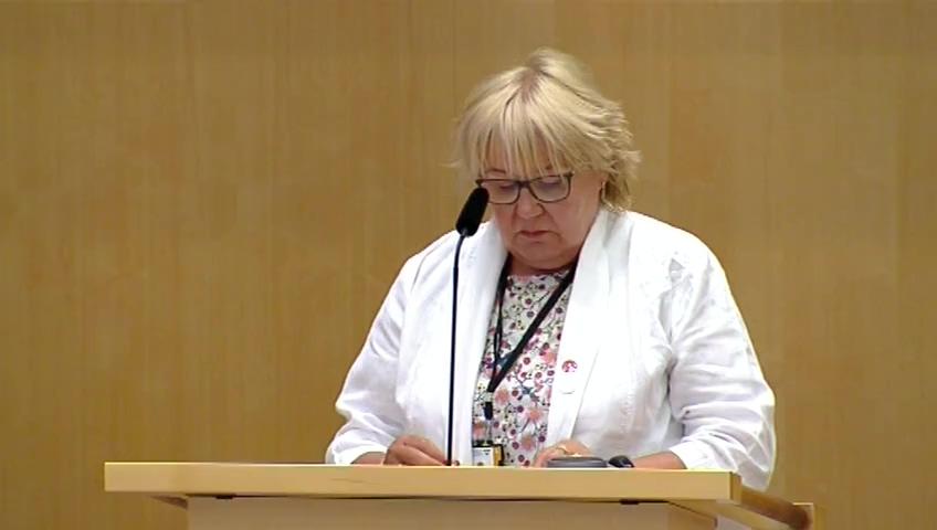 Stillbild från Debatt om förslag, Otillbörliga handelsmetoder mellan företag i livsmedelskedjan