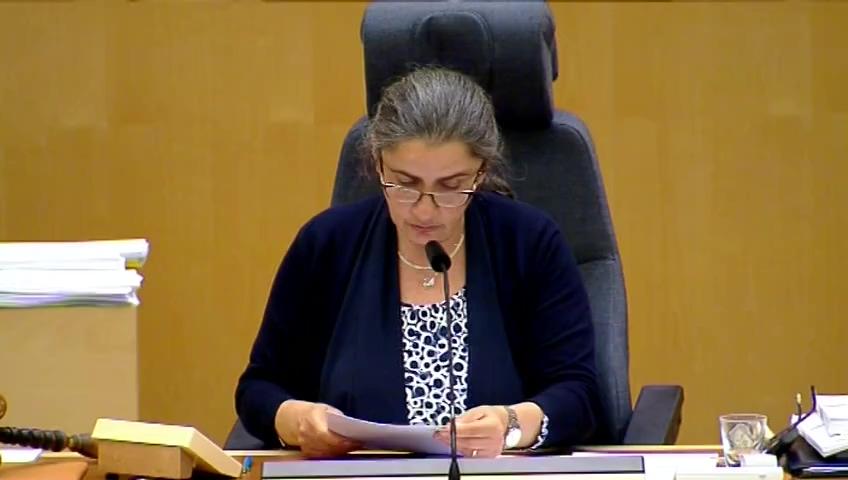 Stillbild från Debatt om förslag, Händelserapportering och sekretess hos Sjöfartsverket och andra statliga myndigheter