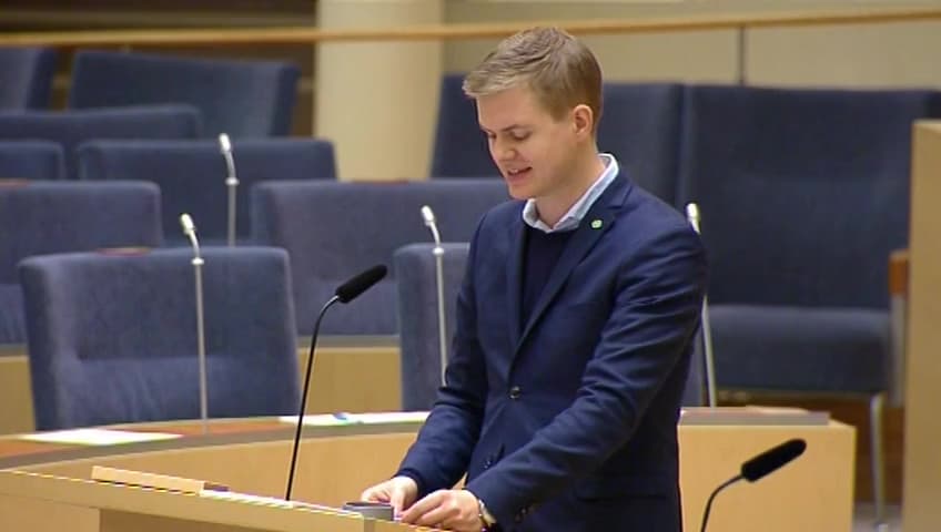 Stillbild från Interpellationsdebatt, Mer undervisningstid