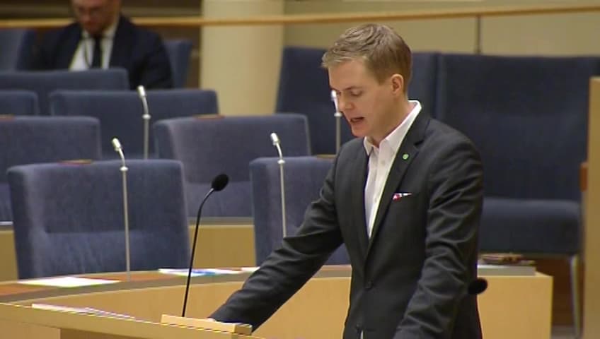 Stillbild från Interpellationsdebatt, Lärarnas administrativa arbete