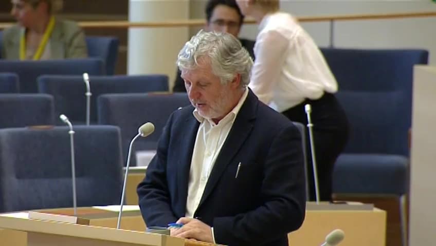 Stillbild från Interpellationsdebatt, Bredband till alla