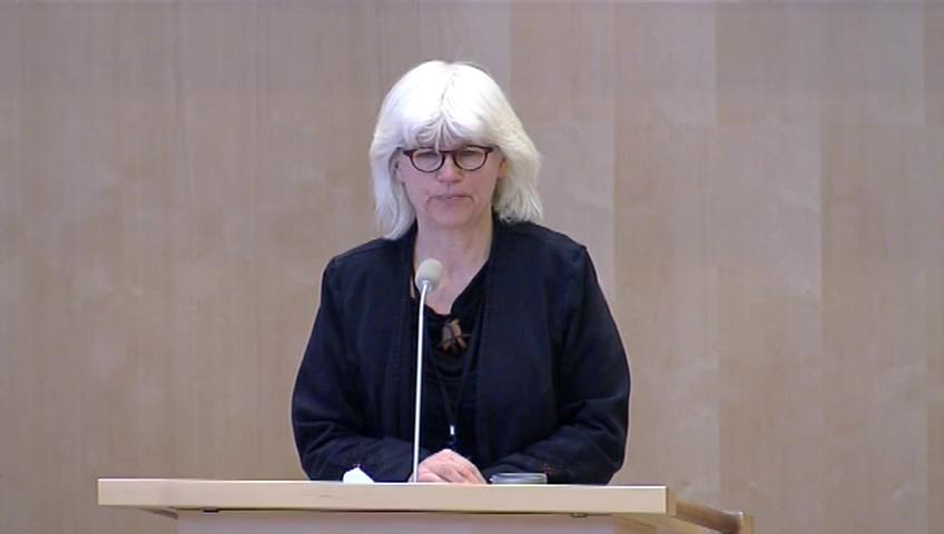 Stillbild från Debatt om förslag, Trafiksäkerhet