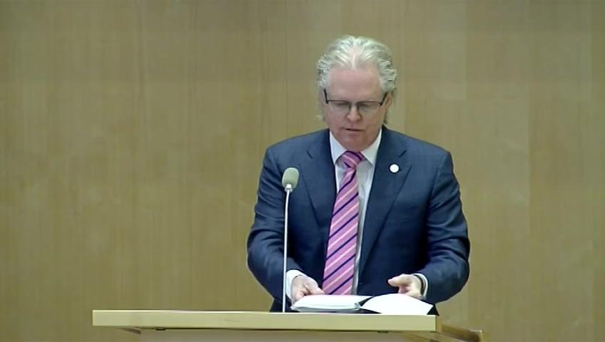 Stillbild från Debatt om förslag, Handelspolitik