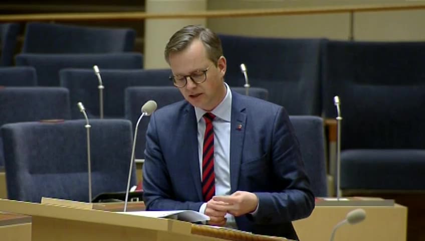 Stillbild från Interpellationsdebatt, Kvinnors företagande