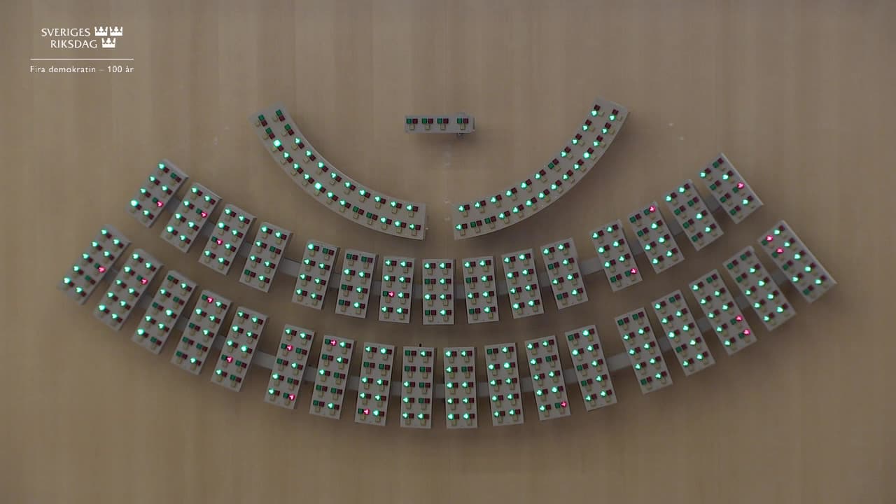 Stillbild från Beslut, Beslut