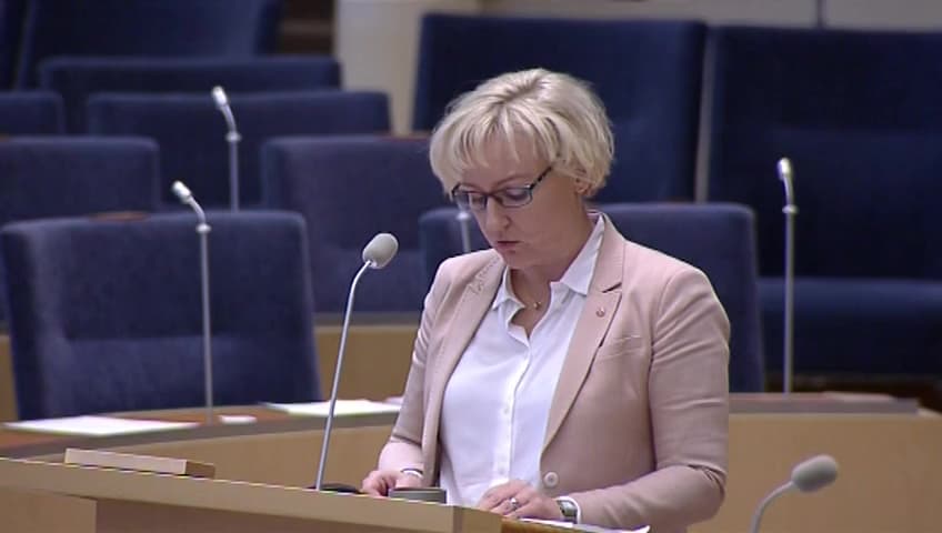 Stillbild från Interpellationsdebatt, Fortsatta satsningar på Umeå universitet