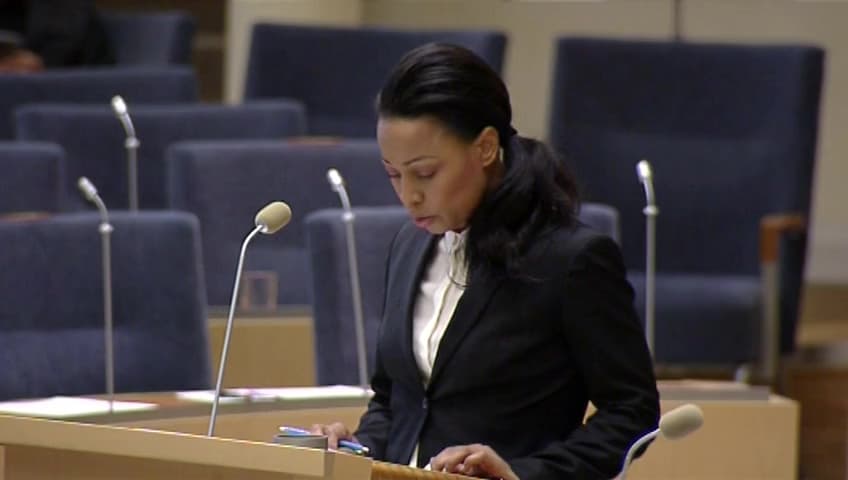 Stillbild från Interpellationsdebatt, Civilsamhället