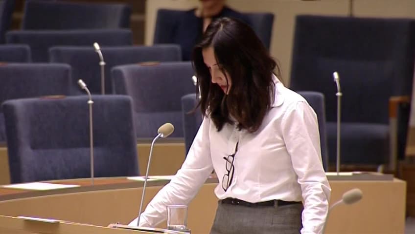 Stillbild från Interpellationsdebatt, Kvaliteten inom sfi-undervisningen