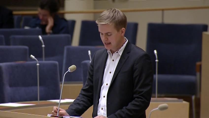 Stillbild från Interpellationsdebatt, Mottagande i särskolan
