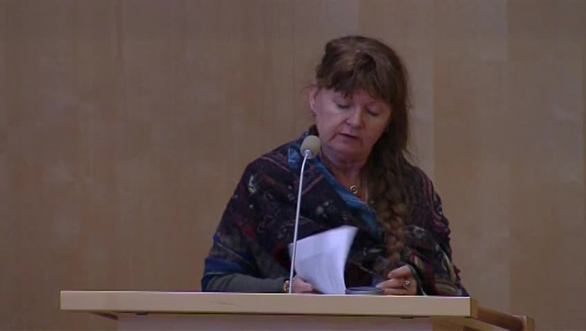 Stillbild från Debatt om förslag, Sveriges politik för global utveckling