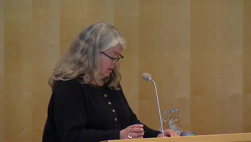 Stillbild från Debatt om förslag, Ökad effektivitet, säkerhet och tillgänglighet i valförfarandet