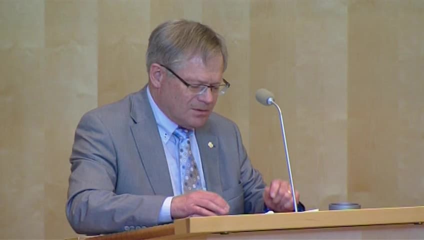 Stillbild från Debatt om förslag, Offentlig förvaltning