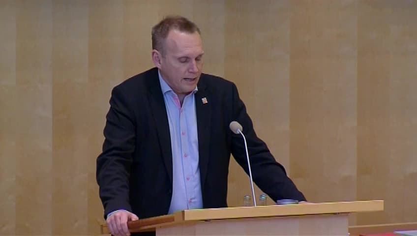 Stillbild från Debatt om förslag, Livsmedelspolitik