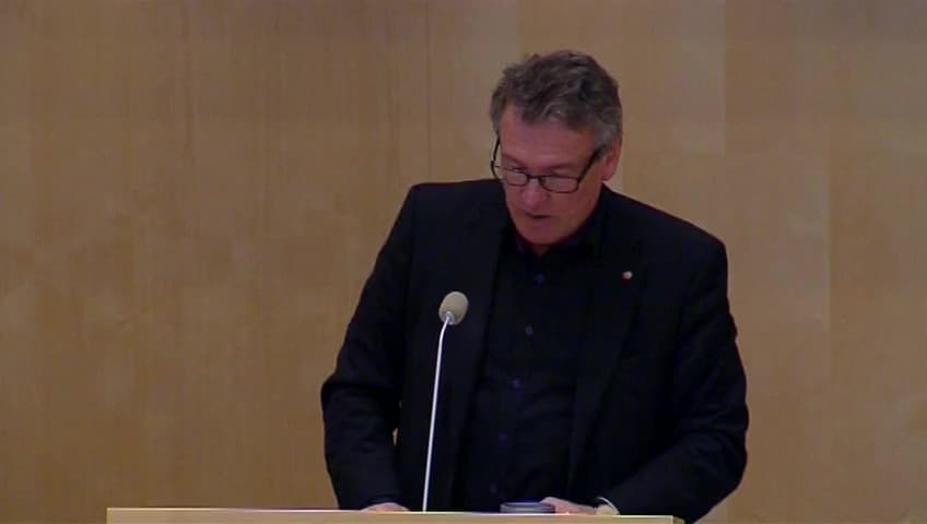 Stillbild från Debatt om förslag, Arbetsmiljö