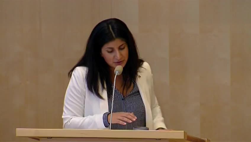 Stillbild från Debatt om förslag, Kollektivtrafik