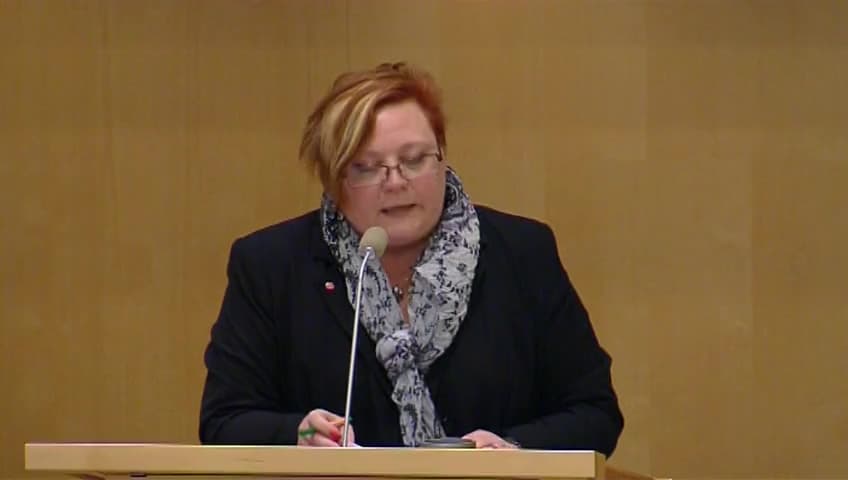 Stillbild från Debatt om förslag, Socialtjänstfrågor