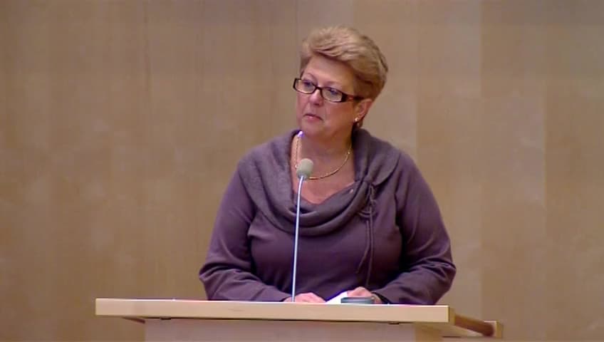 Stillbild från Debatt om förslag, Folkbildningsfrågor