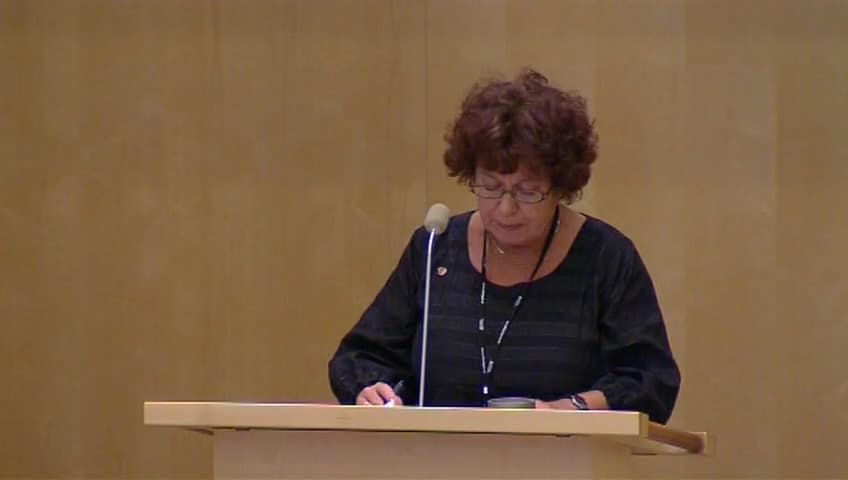 Stillbild från Debatt om förslag, Organdonationsfrågor