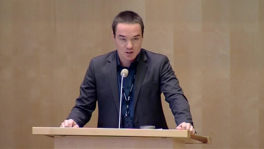 Stillbild från Debatt om förslag, Subsidiaritetsprövning av förslag till gemensamma regler för tillfälligt återinförande av gränskontroller vid de inre gränserna