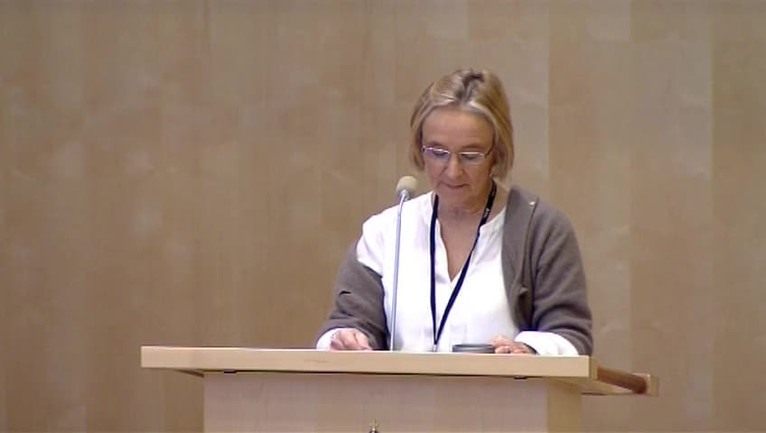 Stillbild från Debatt om förslag, Utredningar avseende vissa dödsfall