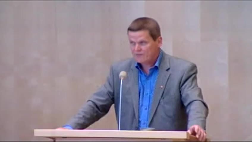 Stillbild från Debatt om förslag, Arbetslöshetsförsäkringen