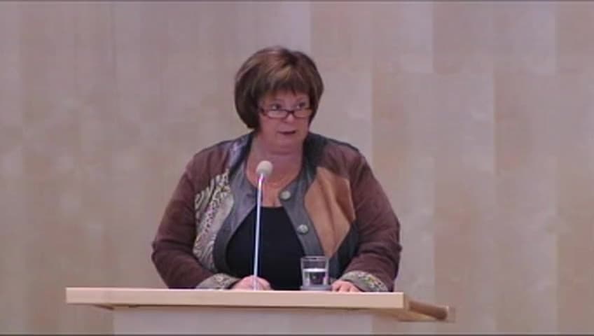 Stillbild från Debatt om förslag, Avfall och kretslopp