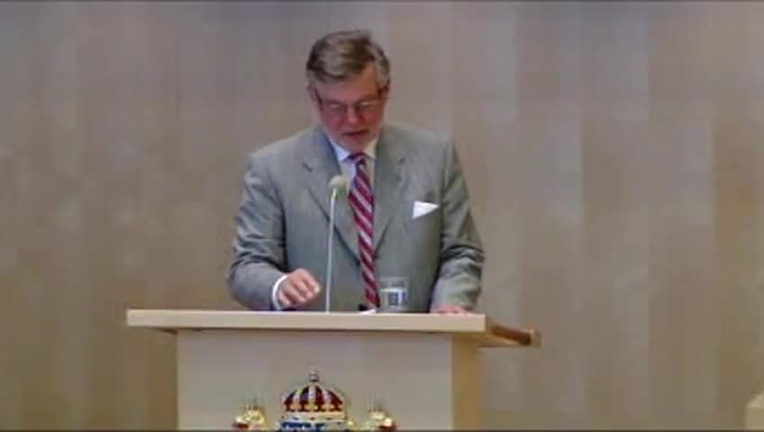 Stillbild från Debatt om förslag, Europarådet