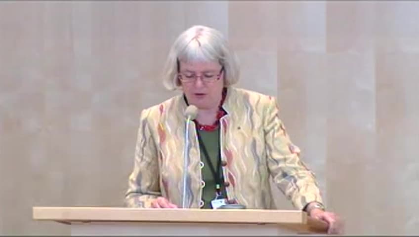 Stillbild från Debatt om förslag, Ändrade regler för elektroniska kommunikationer och andra IT-politiska frågor