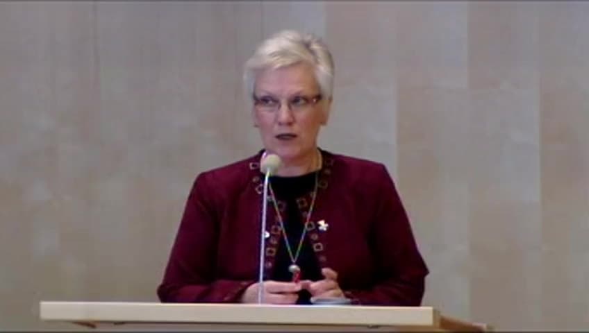 Stillbild från Debatt om förslag, OSSE