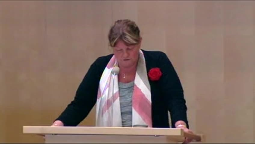 Stillbild från Debatt om förslag, Utländsk näringsverksamhet i Sverige