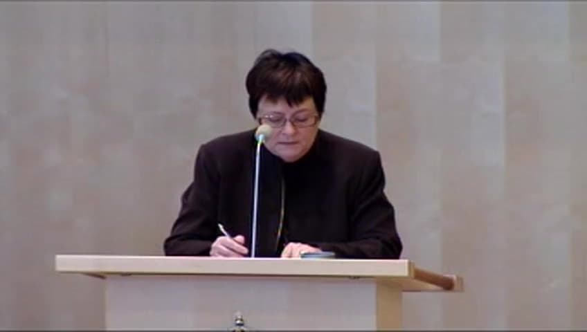 Stillbild från Debatt om förslag, Ny lag om europeiska företagsråd