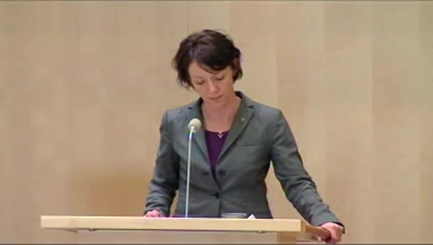 Stillbild från Debatt om förslag, Kemikaliekontroll