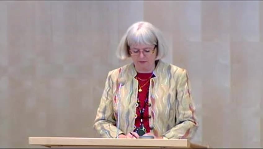 Stillbild från Debatt om förslag, Cykelfrågor