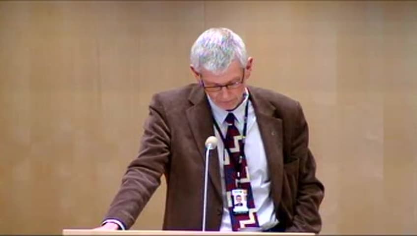 Stillbild från Debatt om förslag, Trafiksäkerhet