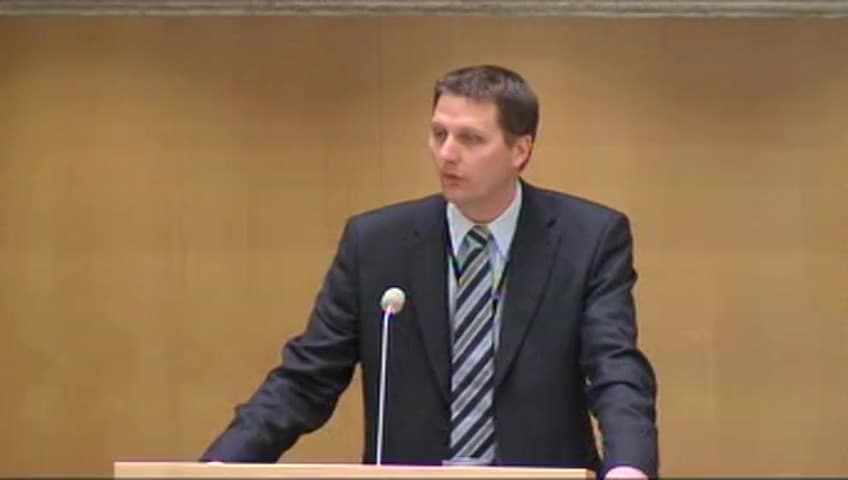 Stillbild från Debatt om förslag, Samhällets krisberedskap