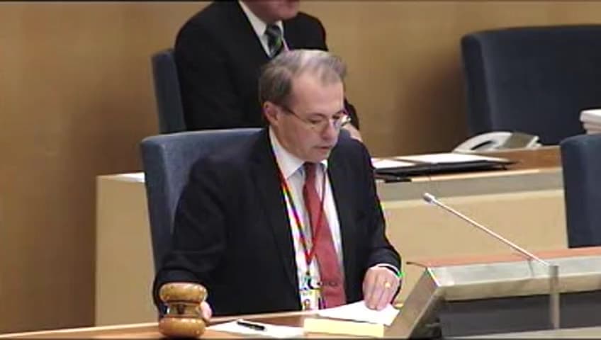 Stillbild från Debatt om förslag, Sidas stöd för kapacitetsutveckling