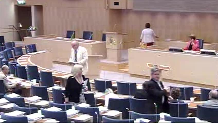 Stillbild från Debatt om förslag: Ny postlag m.m.