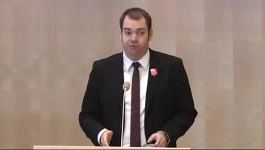 Stillbild från Debatt om förslag, Associationsrättsliga frågor