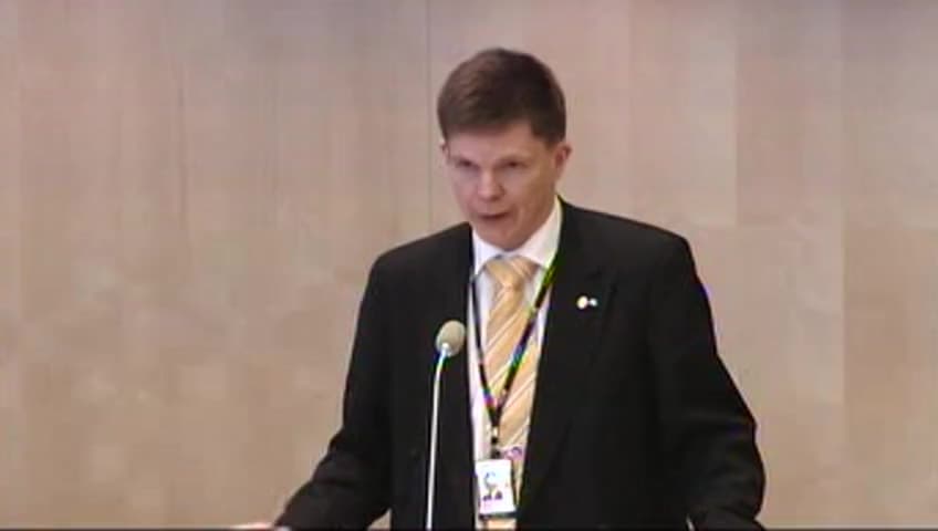 Stillbild från Debatt om förslag, Allmänna helgdagar m.m.