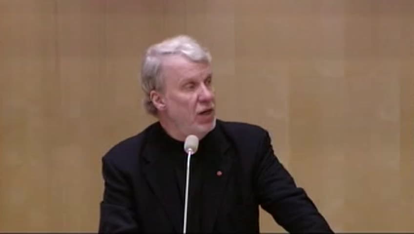 Stillbild från Debatt om förslag, Tillämpningen av Lissabonfördraget i riksdagen