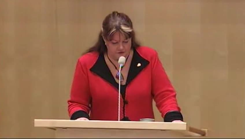 Stillbild från Debatt om förslag, Utgiftsområde 24 Näringsliv