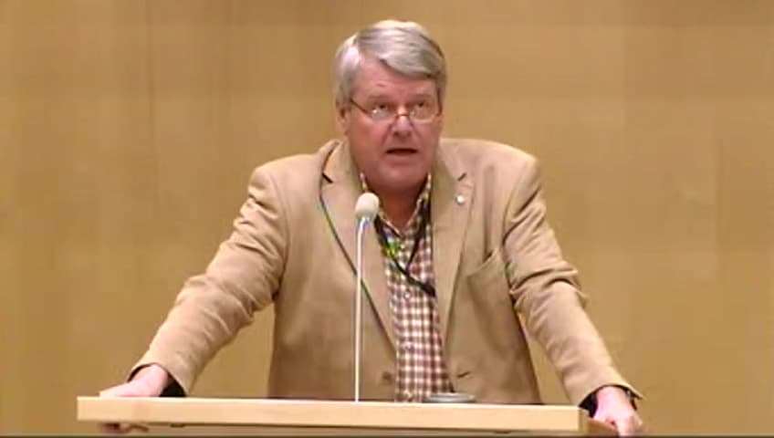 Stillbild från Debatt om förslag, Immunitet och privilegier för Organisationen för gemensamt försvarsmaterielsamarbete (Occar)