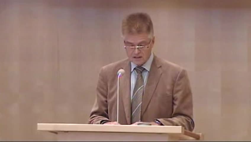 Stillbild från Debatt om förslag, Ändrad verksamhetsform för delar av Vägverket och Banverket