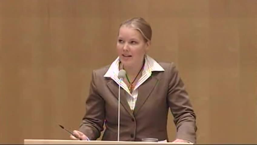 Stillbild från Debatt om förslag, Åtgärder för bättre kreditmöjligheter för företag