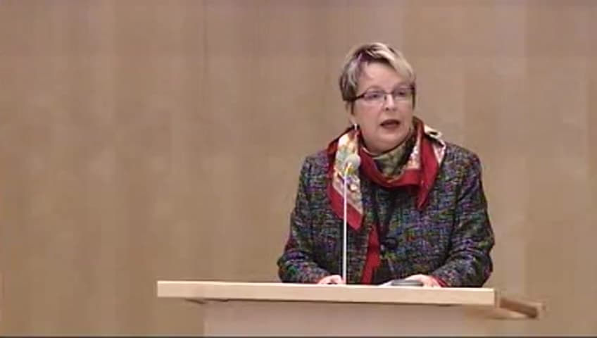 Stillbild från Debatt om förslag, Vissa frågor om andrahandsupplåtelse