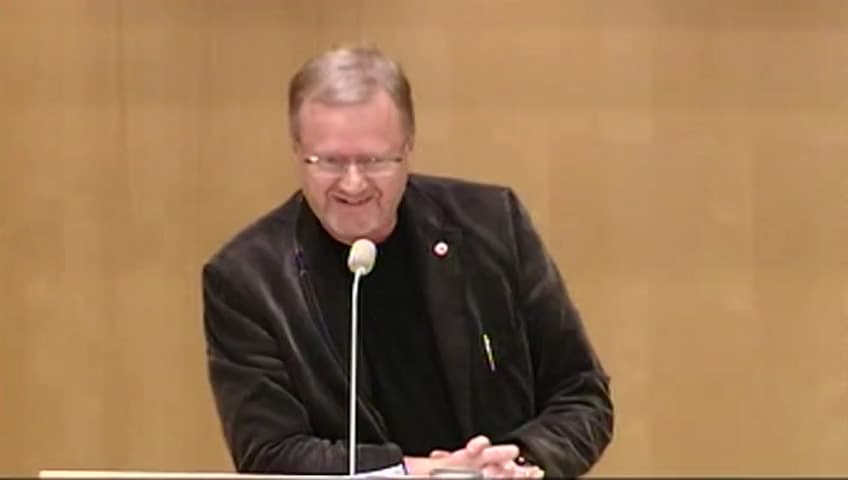 Stillbild från Debatt om förslag, Vissa socialförsäkringsfrågor